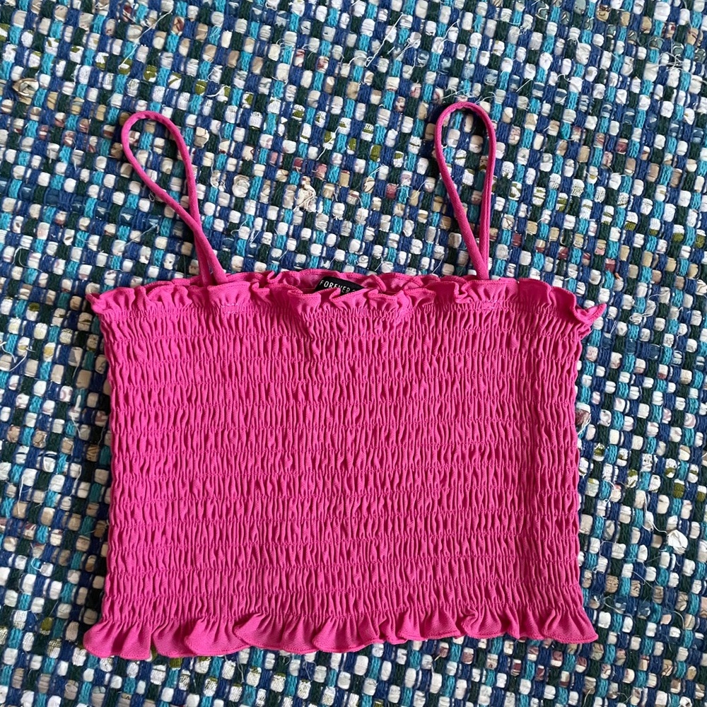Pink F21 Little Top